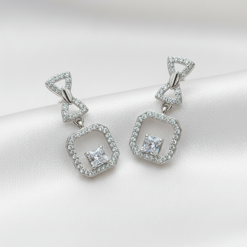 Twinkle Geo 925 Eartops