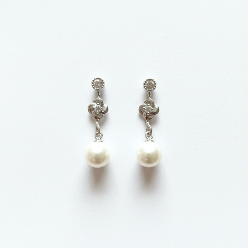 PearlDrop 925 Eartops